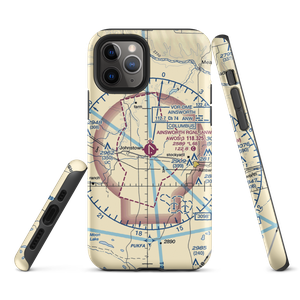 Ainsworth Regional Airport (ANW) VFR Sectional  Tough iPhone Case