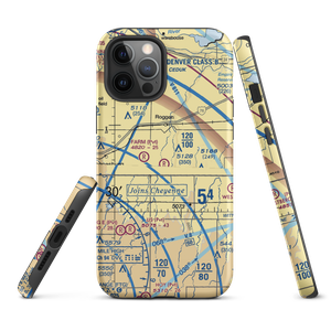 Air Dusters Inc Airport (49CO) VFR Sectional  Tough iPhone Case