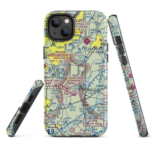 Air Jordan Airport (2OI2) VFR Sectional  Tough iPhone Case