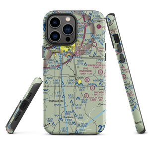 Air Park South Airport (2K2) VFR Sectional  Tough iPhone Case