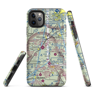 Air Troy Estates - Restricted Airport (WI69) VFR Sectional  Tough iPhone Case