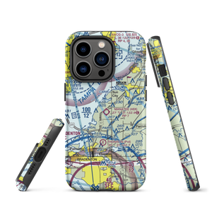 Airport Manatee Airport (48X) VFR Sectional  Tough iPhone Case