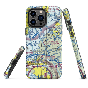 Airport Manatee Airport (48X) VFR Sectional  Tough iPhone Case