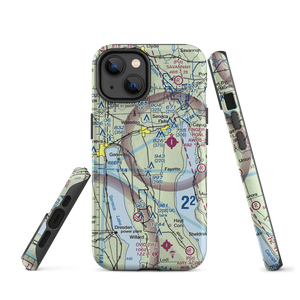 Airtrek Airport (D93) VFR Sectional  Tough iPhone Case