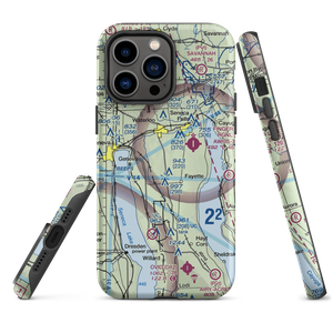 Airtrek Airport (D93) VFR Sectional  Tough iPhone Case