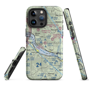 Airwolfe Airport (6WN5) VFR Sectional  Tough iPhone Case