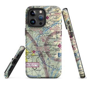 Akin Airport (54CN) VFR Sectional  Tough iPhone Case