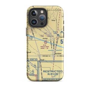 Akin and Akin Airport (NM73) VFR Sectional  Tough iPhone Case