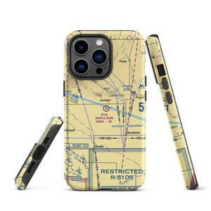 Akin and Akin Airport (NM73) VFR Sectional  Tough iPhone Case