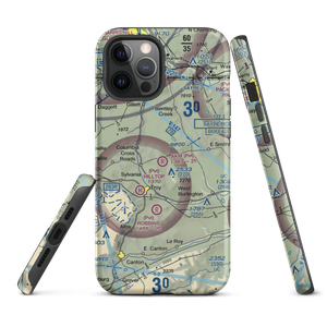 Akm Airfield (PN54) VFR Sectional  Tough iPhone Case