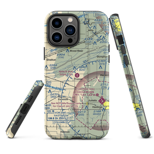 Aknux Airport (NE38) VFR Sectional  Tough iPhone Case