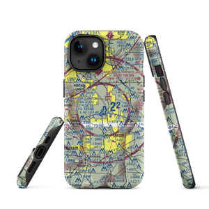 Akron Canton Regional Airport (CAK) VFR Sectional  Tough iPhone Case