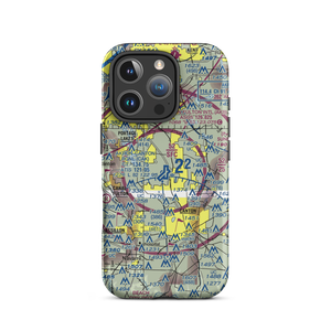 Akron Canton Regional Airport (CAK) VFR Sectional  Tough iPhone Case