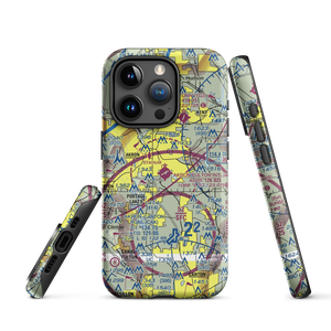 Akron Fulton International Airport (AKR) VFR Sectional  Tough iPhone Case