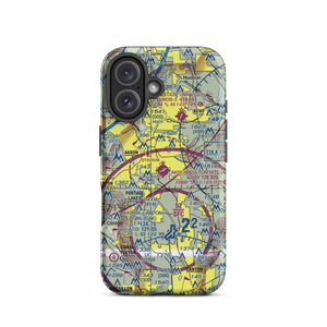 Akron Fulton International Airport (AKR) VFR Sectional  Tough iPhone Case