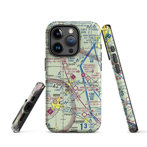 Al Meyers Airport (3TE) VFR Sectional  Tough iPhone Case