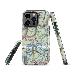 Al's Due North Airport (MY90) VFR Sectional  Tough iPhone Case
