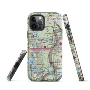 Ala Doble Airport (CA34) VFR Sectional  Tough iPhone Case