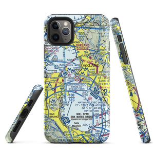 Alameda Naval Air Station (NGZ) VFR Sectional  Tough iPhone Case