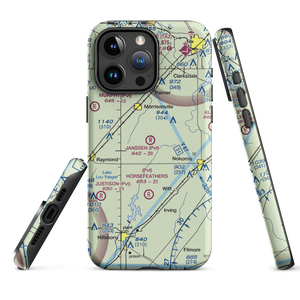 Alan B. Janssen Airport (4LL9) VFR Sectional  Tough iPhone Case