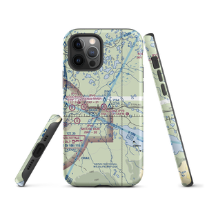 Alaska Airpark (AK01) VFR Sectional  Tough iPhone Case