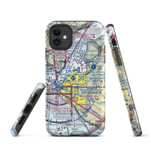 Alaska Regional Hospital Heliport (2OK) VFR Sectional  Tough iPhone Case