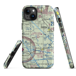 Albany Airport (54W) VFR Sectional  Tough iPhone Case