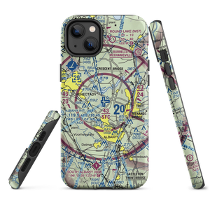 Albany International Airport (ALB) VFR Sectional  Tough iPhone Case