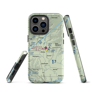 Albany Municipal Airport (K19) VFR Sectional  Tough iPhone Case