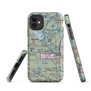 Albers Airport (SN13) VFR Sectional  Tough iPhone Case