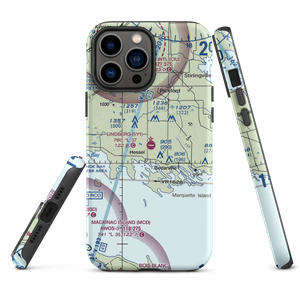 Albert J Lindberg Airport (5Y1) VFR Sectional  Tough iPhone Case