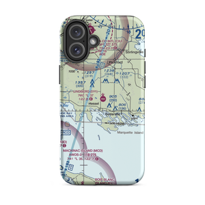 Albert J Lindberg Airport (5Y1) VFR Sectional  Tough iPhone Case