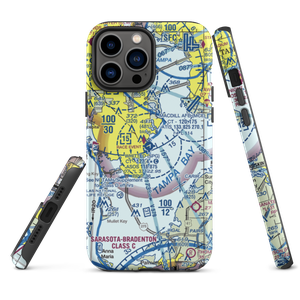 Albert Whitted Airport (SPG) VFR Sectional  Tough iPhone Case