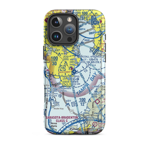 Albert Whitted Airport (SPG) VFR Sectional  Tough iPhone Case