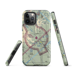 Albion Municipal Airport (BVN) VFR Sectional  Tough iPhone Case