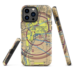 Albuquerque International Sunport (ABQ) VFR Sectional  Tough iPhone Case