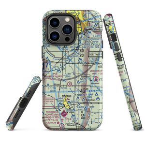 Alcock RLA Restricted Landing Area (41IL) VFR Sectional  Tough iPhone Case