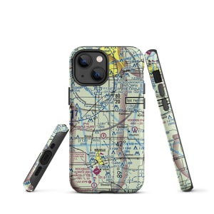 Alcock RLA Restricted Landing Area (41IL) VFR Sectional  Tough iPhone Case