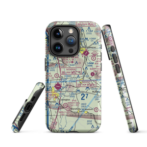 Alcovy Airport (07GA) VFR Sectional  Tough iPhone Case