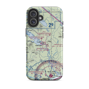 Aleknagik Mission Lodge Airport (4AK7) VFR Sectional  Tough iPhone Case