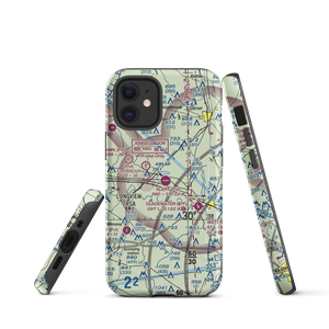 Alert Field (18TE) VFR Sectional  Tough iPhone Case