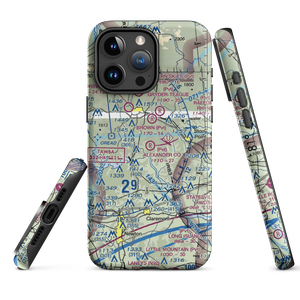 Alexander County Airport (NC59) VFR Sectional  Tough iPhone Case