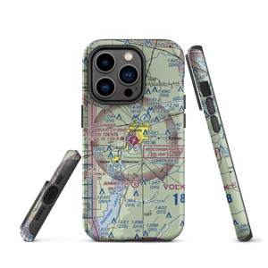 Alexander Field South Wood County Airport (ISW) VFR Sectional  Tough iPhone Case