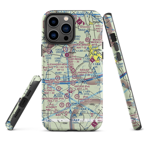 Alexander Memorial Airport (GA2) VFR Sectional  Tough iPhone Case