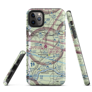 Alexander Salamon Airport (AMT) VFR Sectional  Tough iPhone Case