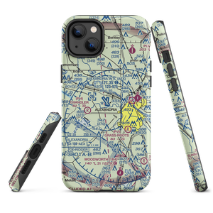 Alexandria International Airport (AEX) VFR Sectional  Tough iPhone Case