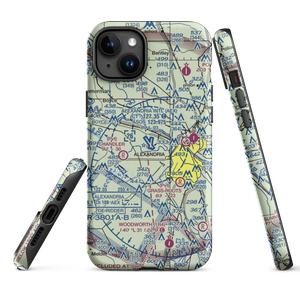 Alexandria International Airport (AEX) VFR Sectional  Tough iPhone Case