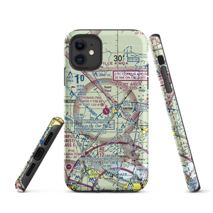 Alfred C 'Bubba' Thomas Airport (T69) VFR Sectional  Tough iPhone Case