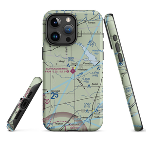 Alfred Schroeder Field (M66) VFR Sectional  Tough iPhone Case