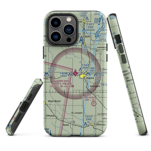 Algona Municipal Airport (AXA) VFR Sectional  Tough iPhone Case